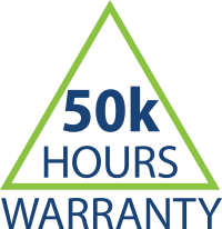 50,000 Hour OEM Limited Warranty Badge 50,000 Hour OEM Limited Warranty Badge
